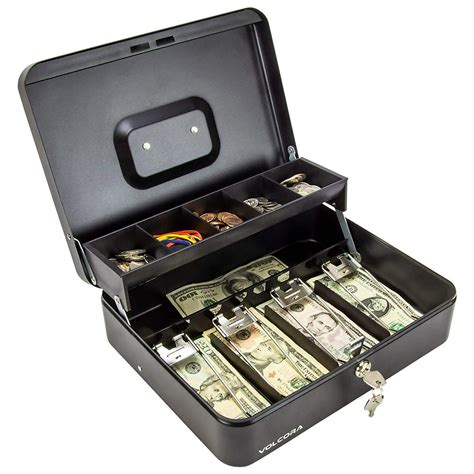 portable metal safe box|lockable money boxes.